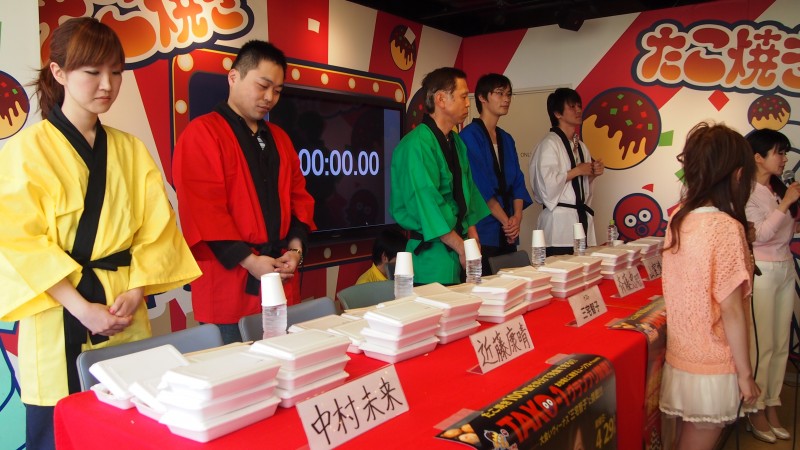 たこ焼き, 三宅智子, 大食い