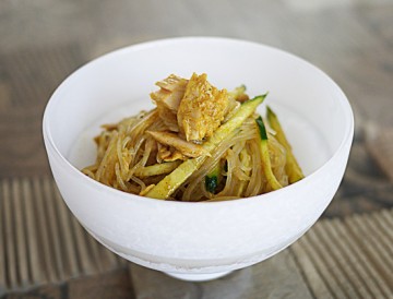 爽やかカレーの春雨サラダ