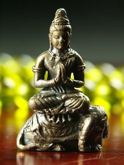 極小仏像普賢菩薩