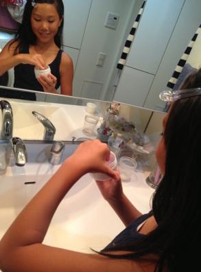 宮下美恵,メイク術