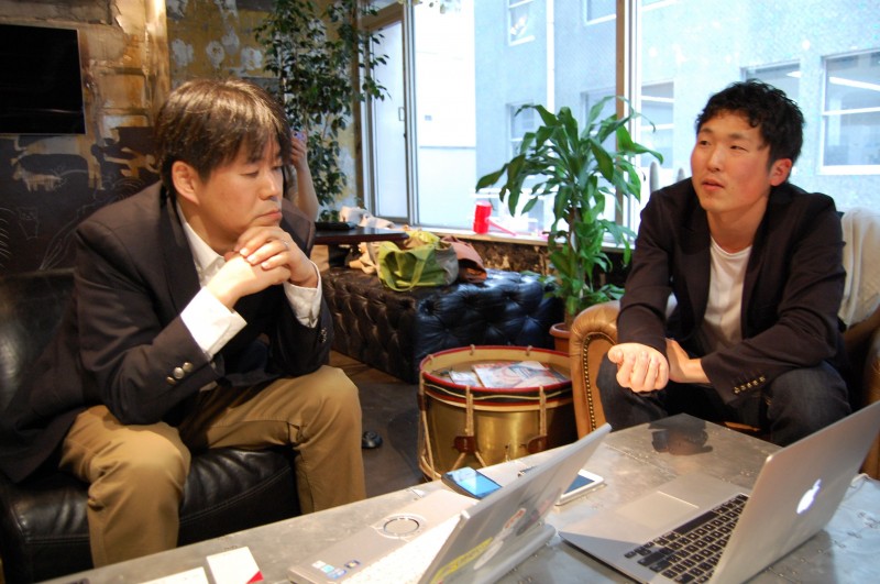 亀松太郎氏,角間惇一郎氏