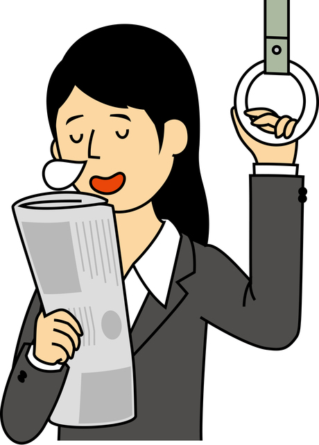 電車内での恥ずかしい行動