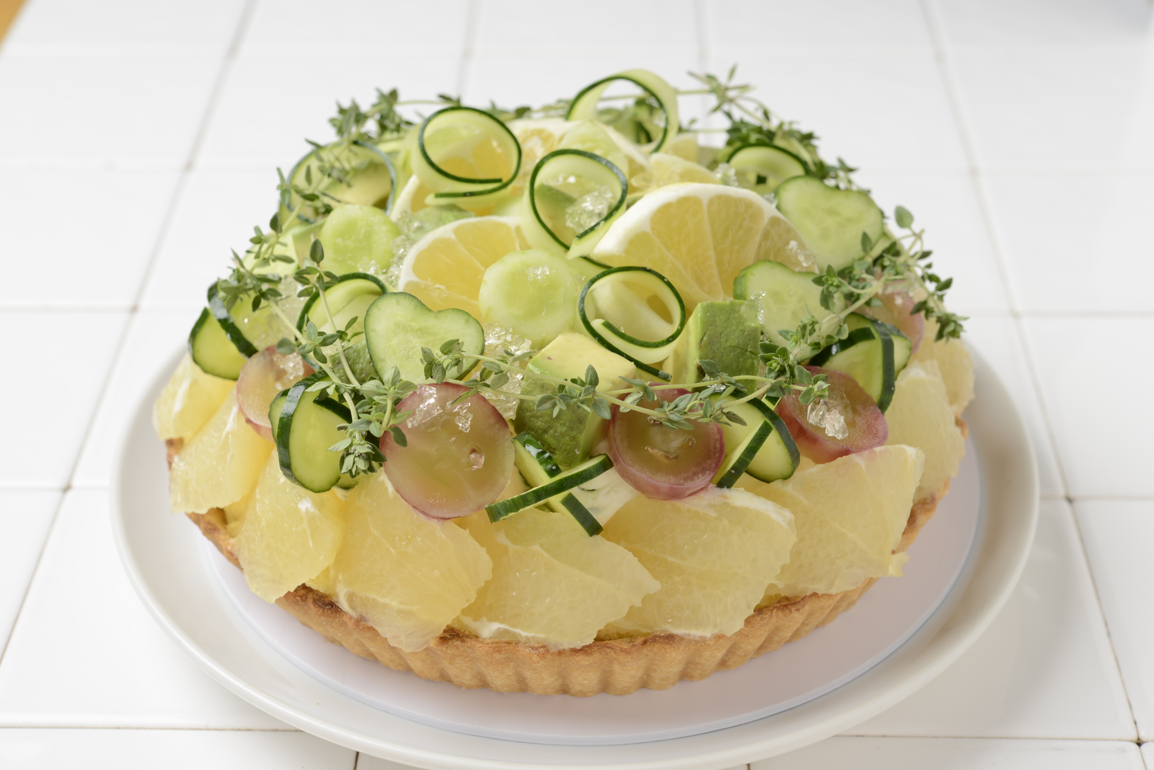 サンデーブランチ」キュウリの美肌レアチーズ