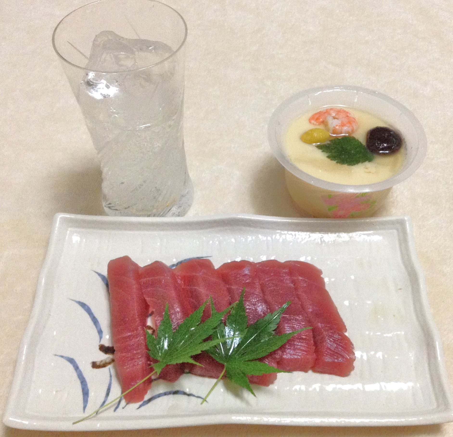 まぐろ赤身の刺身