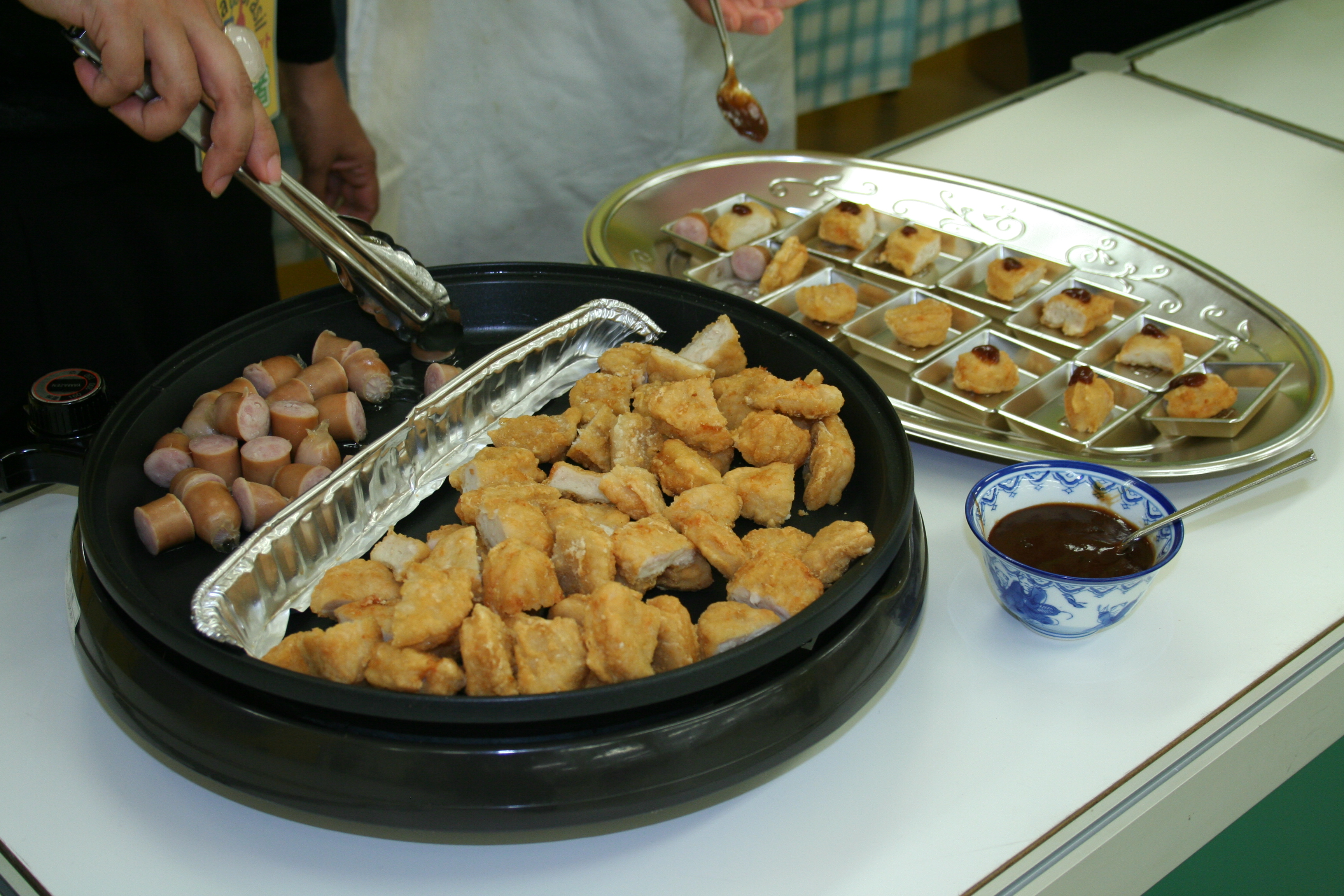 ブラジリアンチキン＆ポーク 試食ブース
