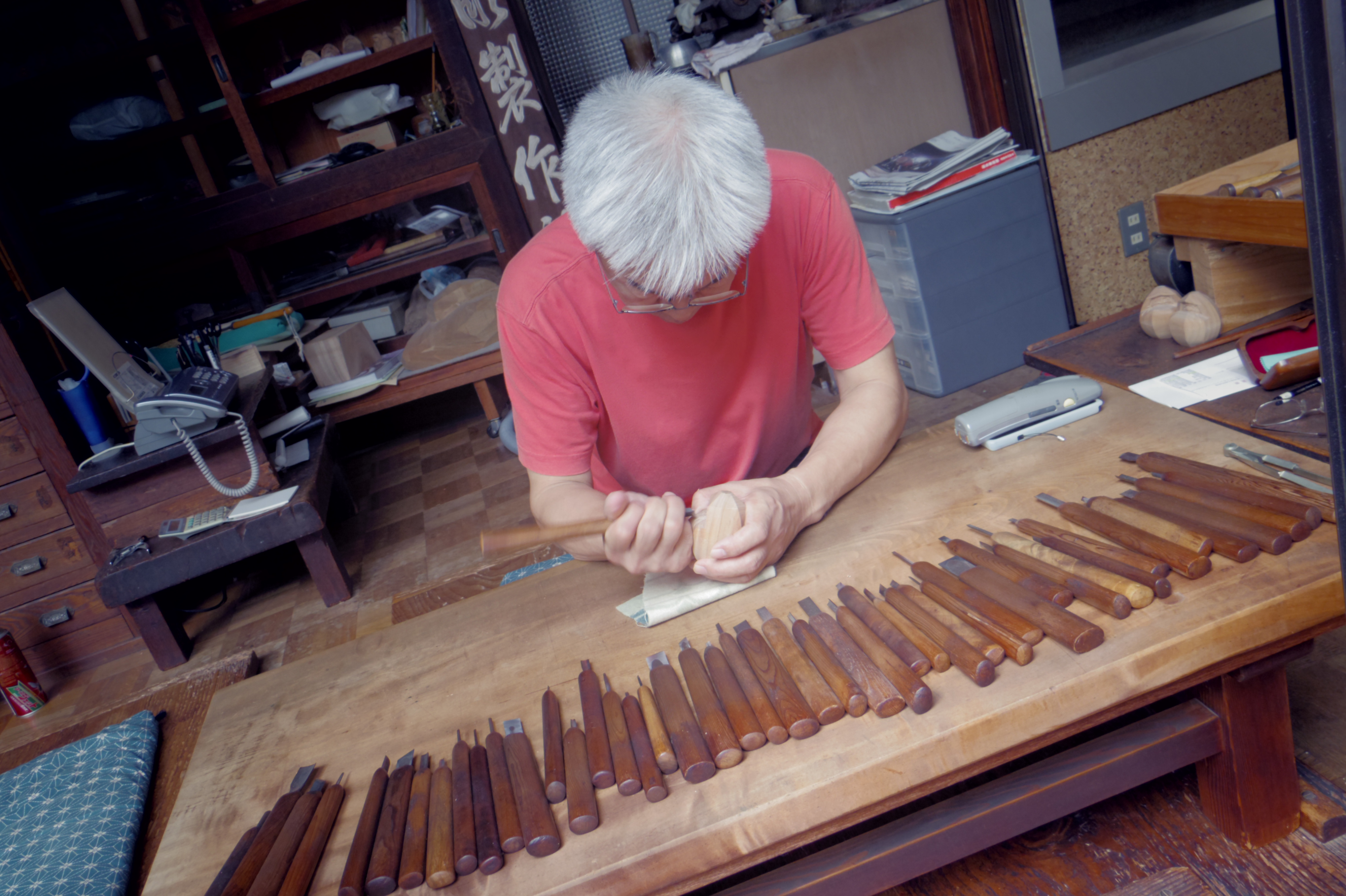 POPダルマの職人