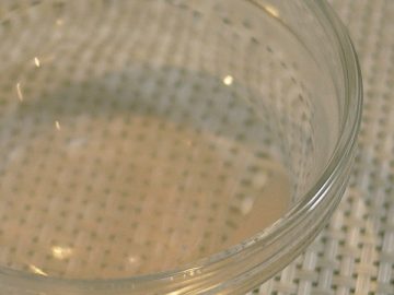 （6）適度な塩水を作る