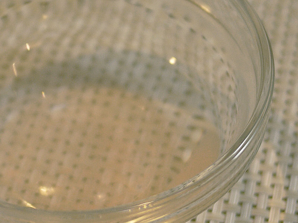 （6）適度な塩水を作る