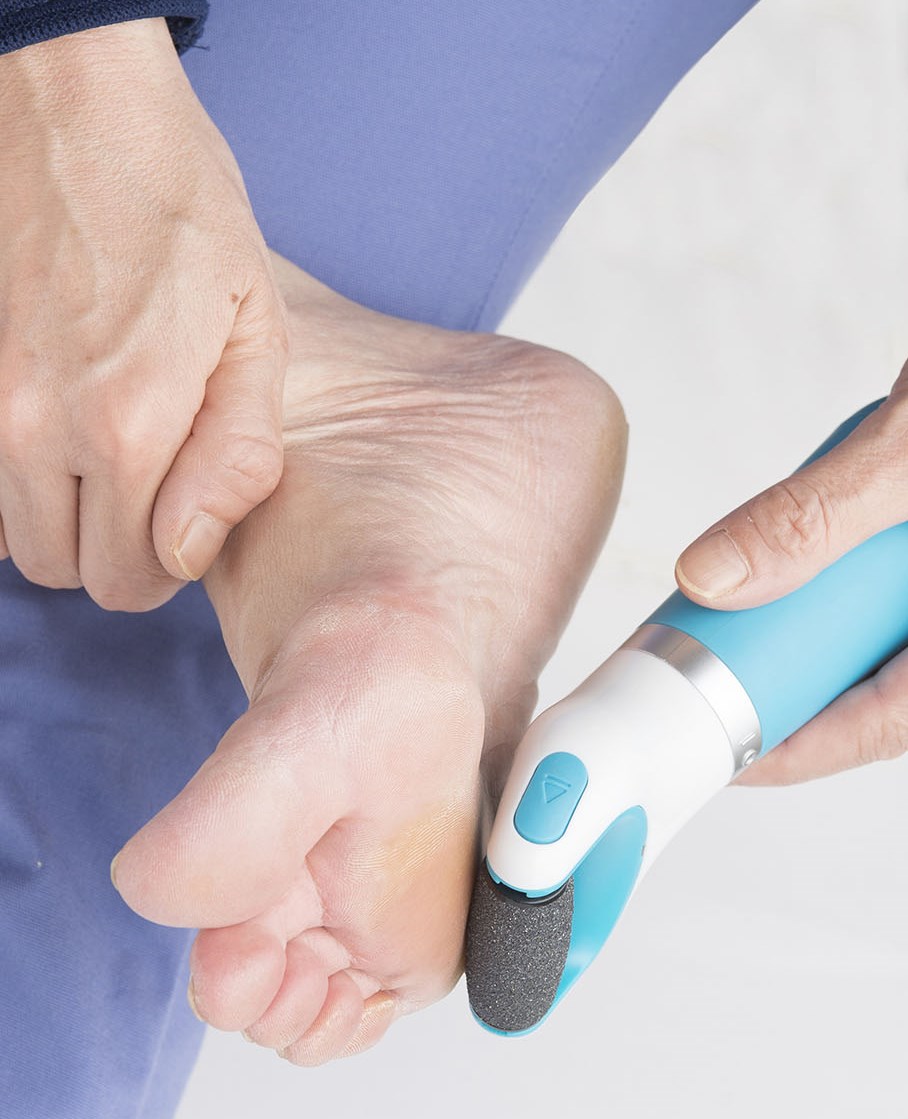 ベルベットスムーズでのフットケア