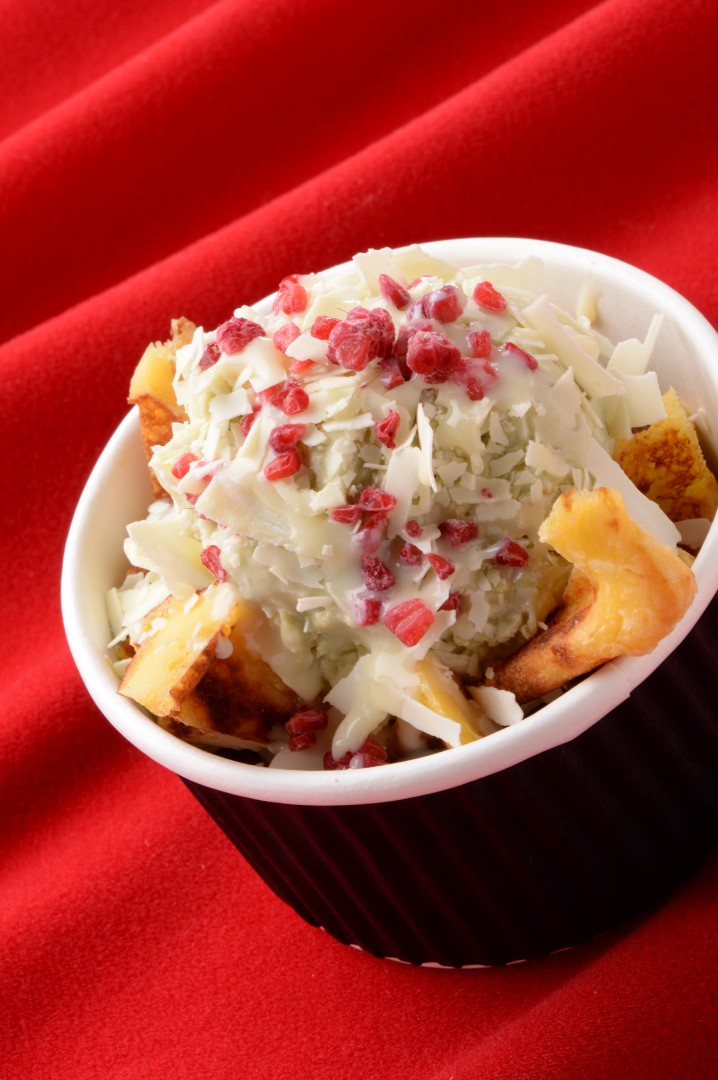 ピスタチオ・クリスマスワッフル