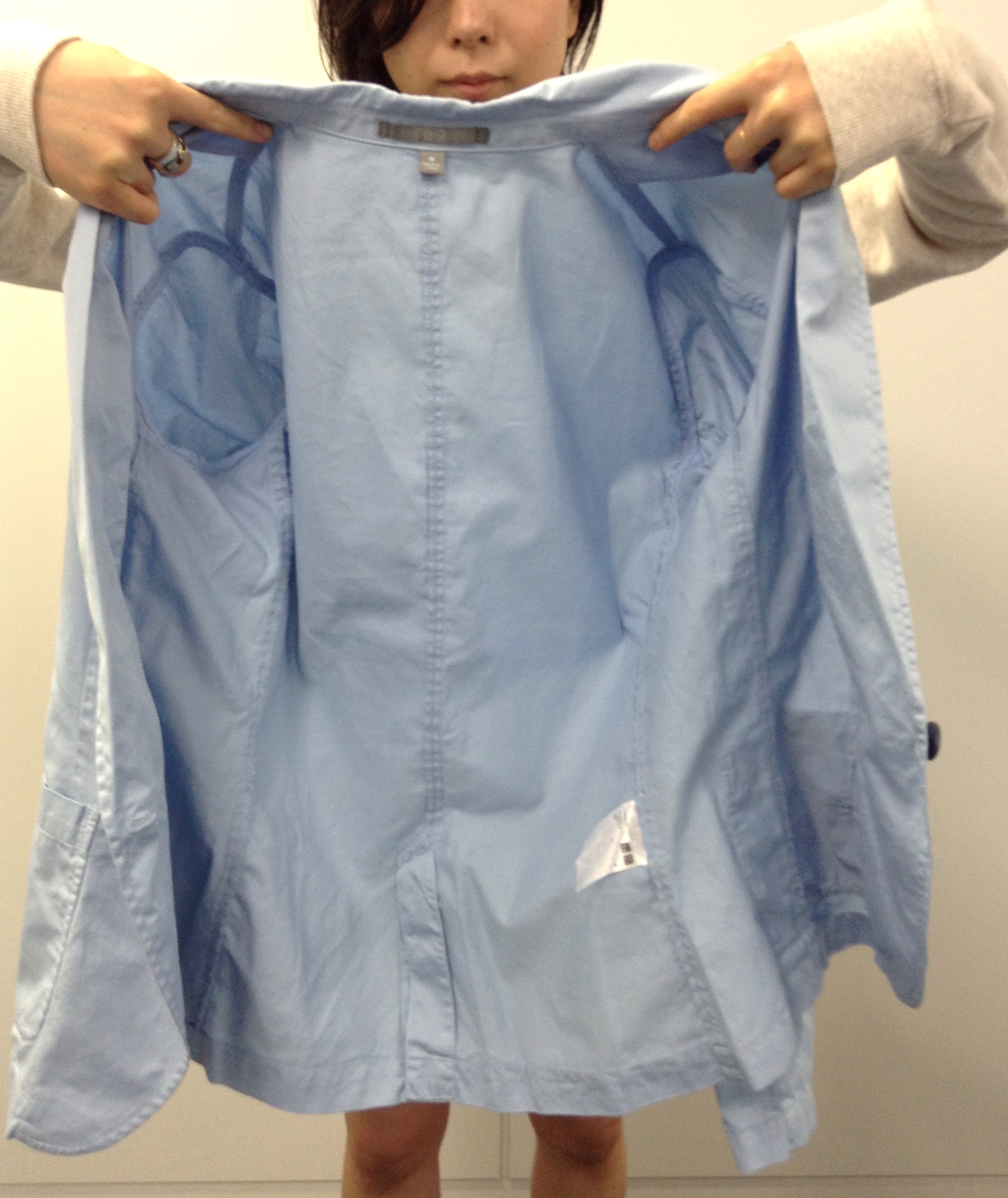 ライトコットンジャケット裏