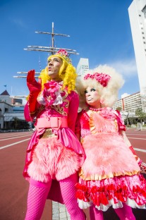 日常の風景を異空間に変えてしまうピンクのパワー 日常の風景を異空間に変えてしまうピンクのパワー