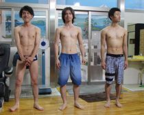 アクション俳優たちの水着姿