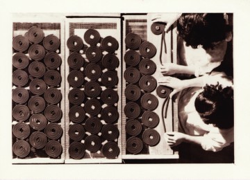 手巻き風景(昭和28年頃) 手巻き風景(昭和28年頃)