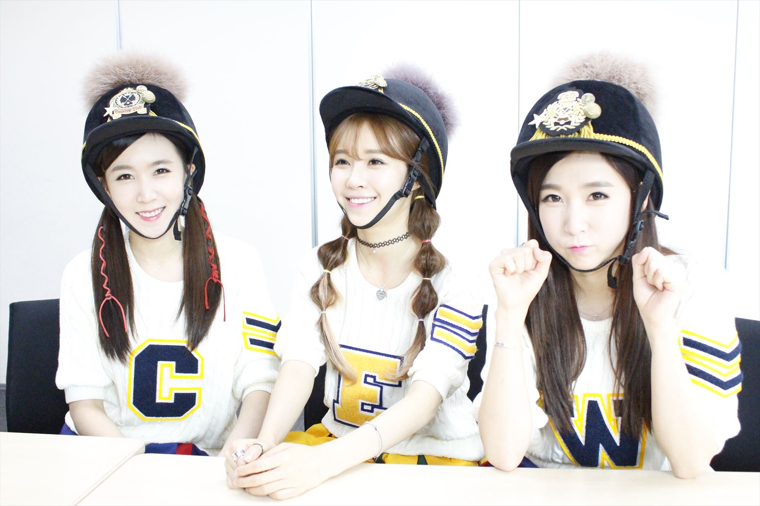 左・チョア、中・エリン、右・ウェイ