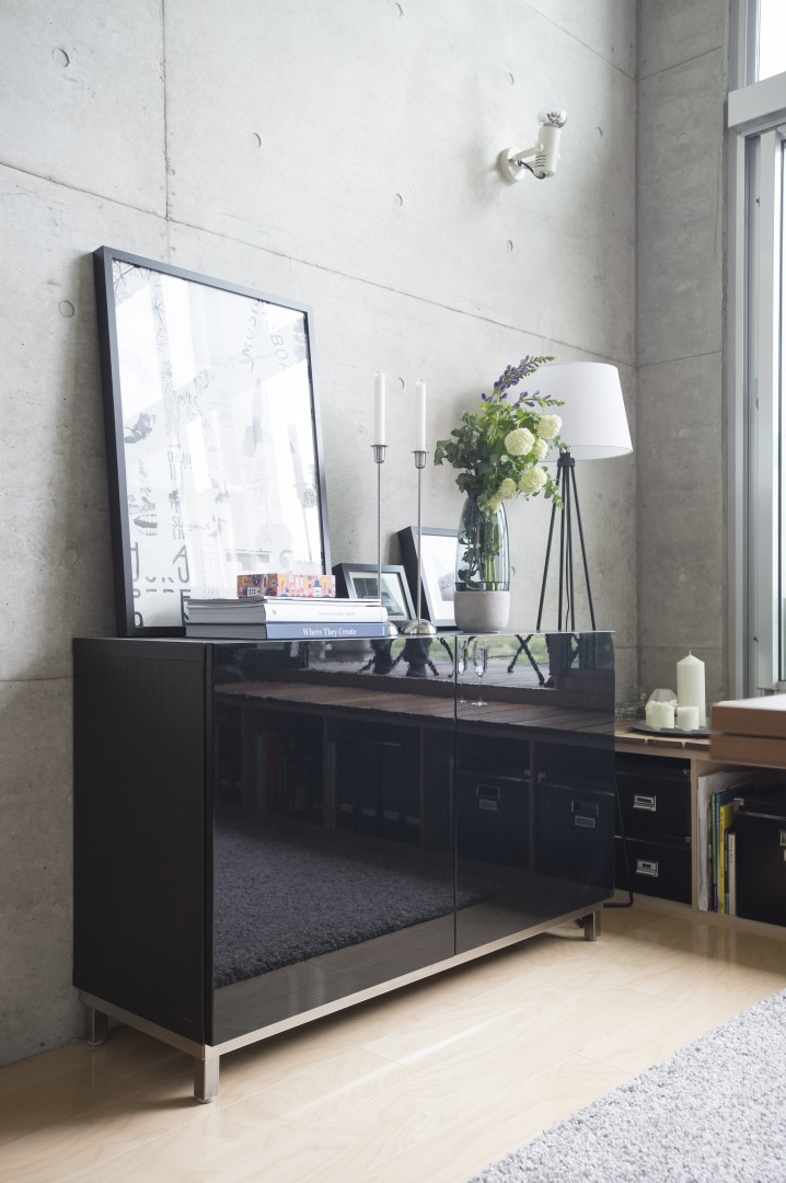 モノトーンの部屋