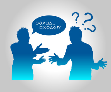 得意のはずが通じない