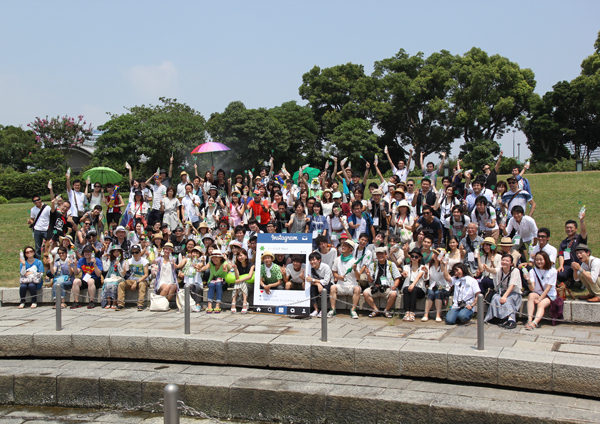 臨港パークにインスタグラムファンが集結