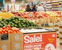 人気のスーパーマーケット