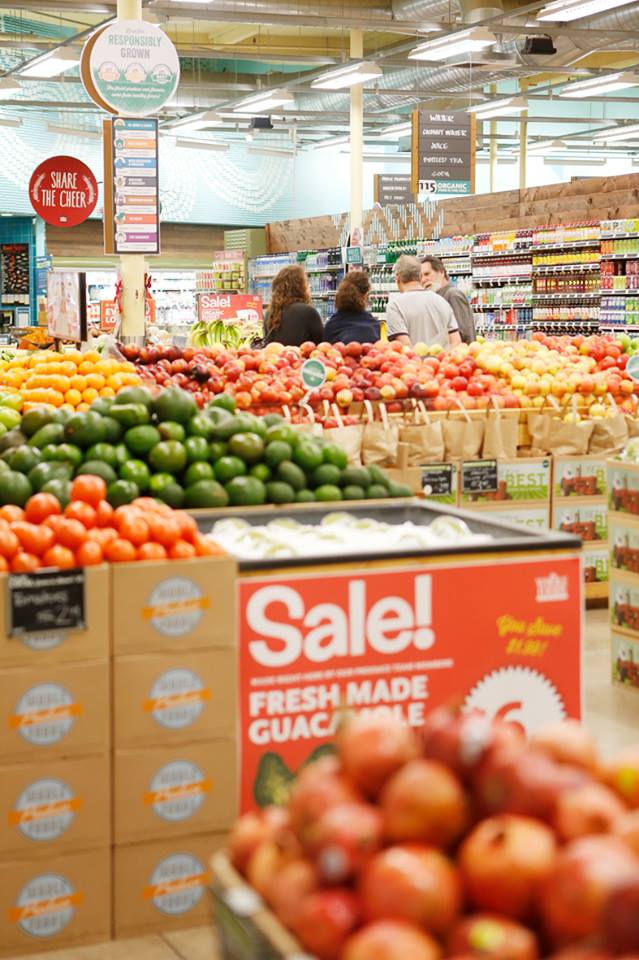 人気のスーパーマーケット