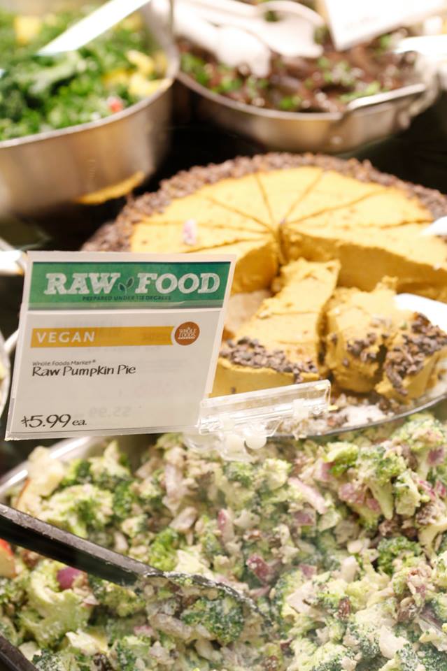 ローフードのパンプキンタルト