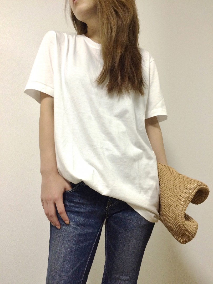 スーピマコットンクルーネックＴ（半袖）