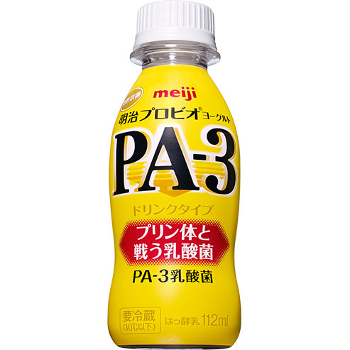 「明治プロビオヨーグルトPA-3 ドリンクタイプ」（明治乳業）