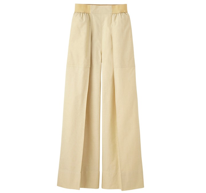 オックスフォードワイドパンツ