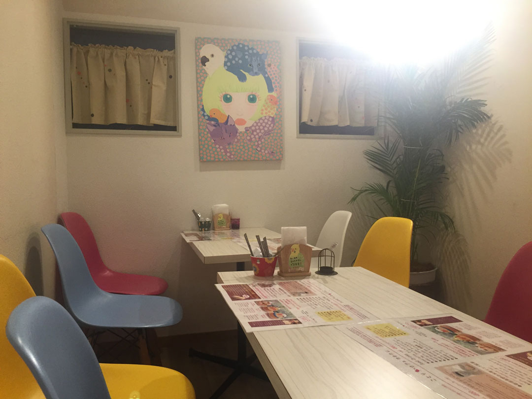 ことりカフェ・店内