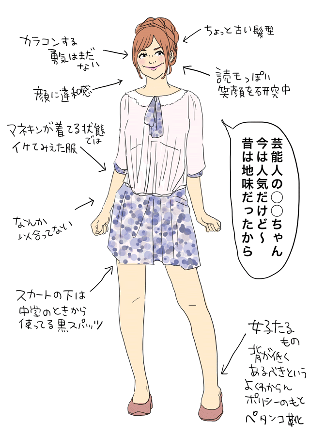 話盛り盛り女子