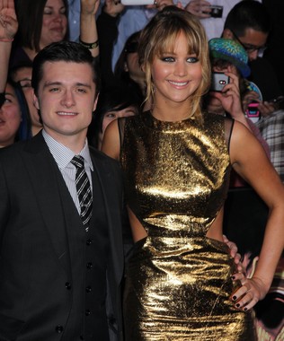 ジョシュ・ハッチャーソンとジェニファー・ローレンス