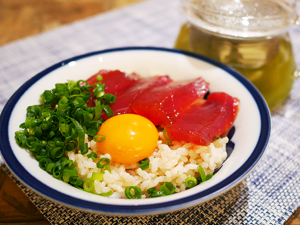 漬けマグロ茶漬け