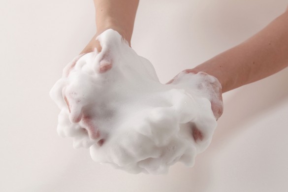 こんなに泡立ちます