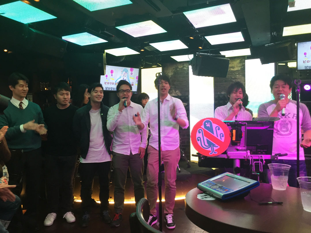 「ピロリ菌のうた」をチームのみんなで！