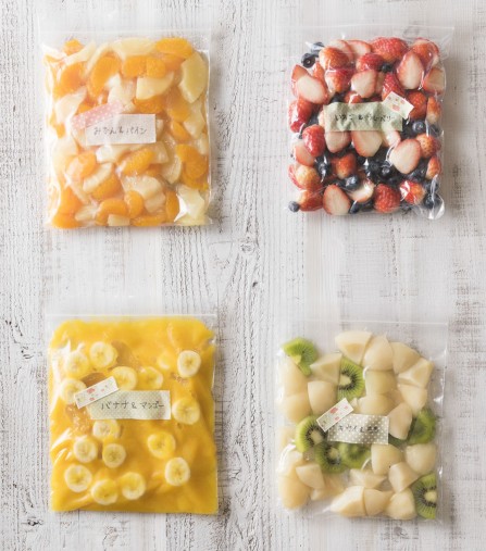 【果物の冷凍】