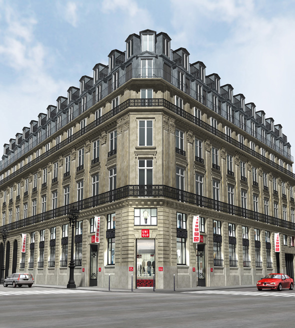 ユニクロ パリ・オペラ店