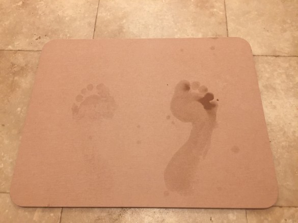 珪藻土の足ふきマット 珪藻土の足ふきマット