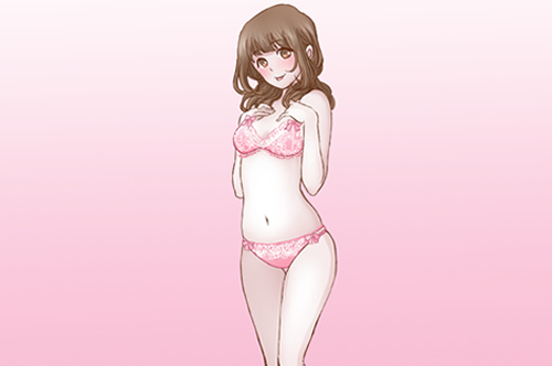 下着ピンク 下着ピンク