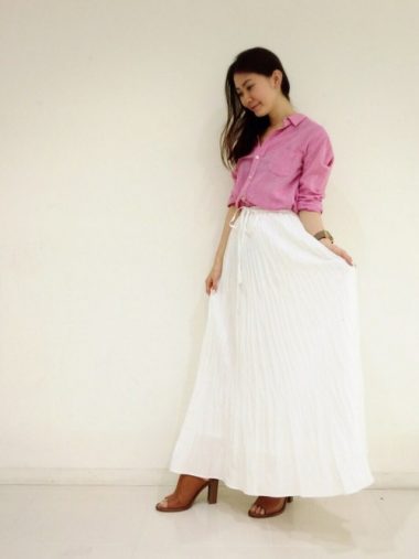 プリーツスカート6