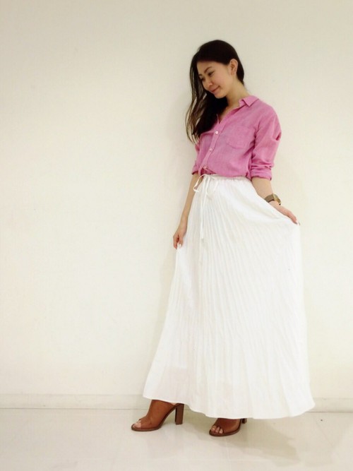 プリーツスカート6