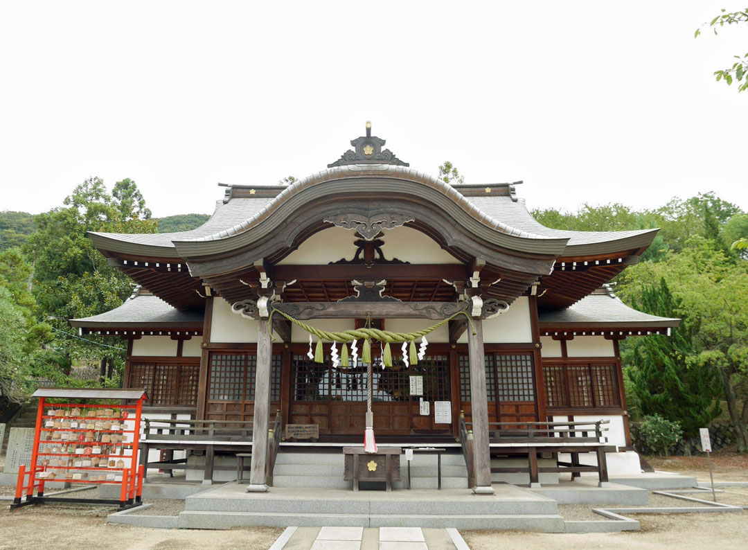木華佐久耶比咩神社の拝殿