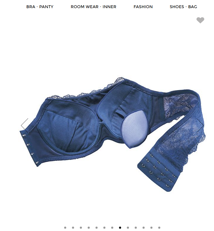 裏側から見たらブラのよう