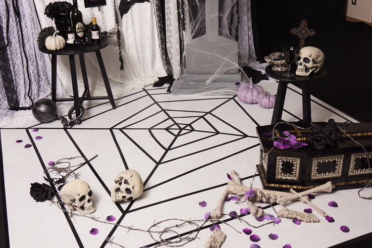 蜘蛛の巣タイル