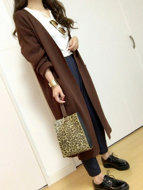 抜け感のあるコーデ