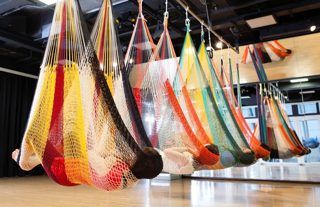 ハンモック癒し