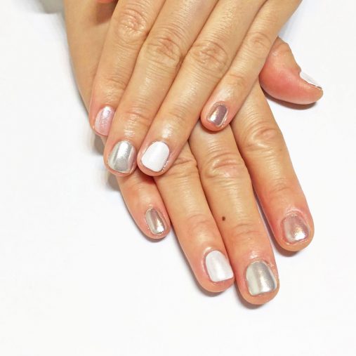 塗って仕上げた後