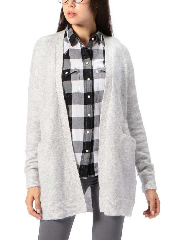 ミディアム丈カーデ