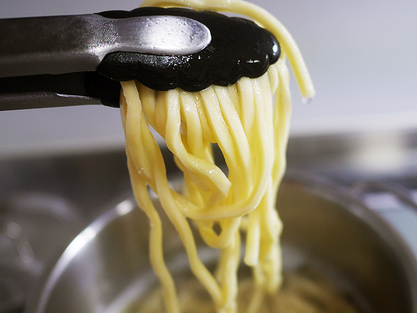 生パスタゆでてみた