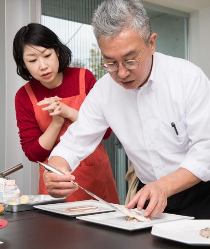 ライザップ料理教室盛りつけ