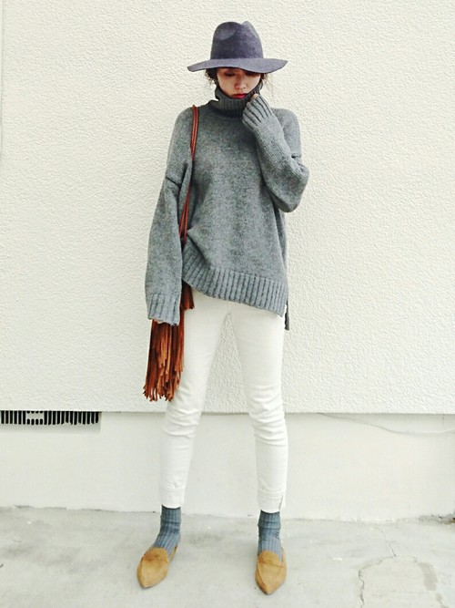 オーバーサイズニット